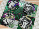 SHONEN JUMP SHOP官方 喬喬的奇妙冒險 著(zhù)色徽章組 JOJO動(dòng)漫周邊 BATTLE TENDENCY 曬單實(shí)拍圖