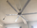 奧克斯工業(yè)大吊扇風(fēng)扇純銅電機強力超大風(fēng)力電風(fēng)扇機械/遙控可選工廠(chǎng)房車(chē)間大功率吸頂扇倉庫電扇大風(fēng)量 白色遙控款80寸-2米【遙控免布線(xiàn)】 曬單實(shí)拍圖