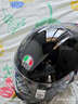 AGV K1S頭盔K1摩托車機(jī)車全盔四季通用全覆式跑盔男女廣角通風(fēng)透氣3C K1S-BLACK（亮黑） XL（適合59-61頭圍） 曬單實拍圖