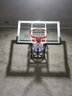 邁高登 墻壁式籃球架室內外掛墻籃球板成人家用掛壁可升降標準籃球框架 121*81cm【雙彈簧加強圈】 曬單實(shí)拍圖