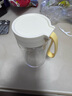 富光清然玻璃杯 高硼硅玻璃水杯子 女生便攜牛奶咖啡刻度茶杯330ml 曬單實(shí)拍圖