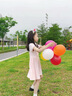 納維凱爾（Navigare）女童連衣裙夏季兒童POLO裙涼爽時(shí)尚速干舒適時(shí)間的海淡粉140 曬單實(shí)拍圖