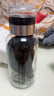 【送杯套】大容量加厚玻璃杯子便攜噸噸杯茶水分離帶杯套泡茶水杯 透明 1000ml噸噸桶 1只裝 曬單實拍圖