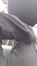 真維斯（JEANSWEST）牛仔褲女高腰直筒褲2025夏季款寬松垂感闊腿拖地褲子黑色L 曬單實(shí)拍圖