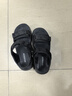 回力女鞋涼鞋女夏季新款外穿厚底運動(dòng)沙灘鞋子女 1162 黑色  35  曬單實(shí)拍圖