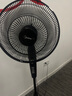 美的（Midea）電風(fēng)扇家用風(fēng)扇 落地扇 立式輕音節(jié)能強(qiáng)風(fēng)電扇 宿舍降溫循環(huán)柔風(fēng)自然風(fēng)桌面小風(fēng)扇 【7葉低噪】SAF35MA 曬單實(shí)拍圖