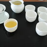 漢造景德鎮(zhèn)茶具套裝影青瓷黃守良手工雕刻功夫整套茶具送禮品高檔禮盒 漁樵耕讀水云八件套組 曬單實拍圖