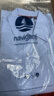 Navigare意大利小帆船女士短袖卷邊襯衫全棉休閑襯衣2323503501 蔚藍(lán) L  曬單實(shí)拍圖