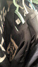 杰克·瓊斯（JACK&JONES）男裝25年短袖T恤男士夏季重磅純棉潮流寬松oversized白黑色半袖t E40黑色 常規(guī) 寬松版，卡碼拍小 L 曬單實(shí)拍圖