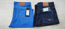喬詩(shī)慧2條裝 牛仔短褲男夏季薄款中褲彈力商務(wù)直筒寬松休閑馬褲七分褲 中褲-013藍色+009藍色 38 (2尺9） 曬單實(shí)拍圖