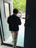 熙世界sllsky工裝感棒球服女士短外套2025年春裝新款百搭小個子夾克上衣 學(xué)院藍(lán) M 曬單實拍圖