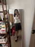 致知ZHIZHI 江城子 提花面料上衣女2025夏季新款捏褶一字領(lǐng)設計 雅白 S 曬單實(shí)拍圖