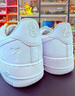耐克空軍一號科比男透氣運動鞋官方NIKE KOBE AIR FORCE 1 IB0018 100白/白 44.5 曬單實拍圖
