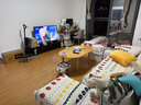 馨伊北歐奶油風(fēng)羊羔絨沙發(fā)小戶型家用公寓出租房雙人直排沙發(fā)布藝沙發(fā) 親膚羊羔絨+海綿坐墊 1.8米三人位 曬單實(shí)拍圖