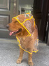 麥?zhǔn)嫣毓饭酚暌露放褡o(hù)肚泰迪專用小中型犬柴犬小狗透明雨披防水寵物衣服 【有效防雨】白色包邊雨衣 S(體重3-7斤 背長21-27CM) 曬單實拍圖