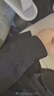JEEP SPIRIT吉普長袖襯衫男春季潮流襯衣男士華夫格上衣外套男裝 黑色 2XL  曬單實(shí)拍圖