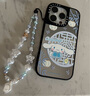 CASETIFY 三麗鷗家族 x CASETiFY聯(lián)名 竹影清風(fēng)大耳狗 適用于iPhone16/15 Pro/Max 蘋(píng)果手機殼 鏡面黑框Magsafe iPhone 16 Pro 曬單實(shí)拍圖