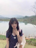 讓霧裙子女連衣裙夏季2025新款小個(gè)子顯瘦長(zhǎng)裙高級(jí)感碎花裙洋氣純欲 【藏藍(lán)】法式蕾絲拼接連衣裙 M 【建議90-100斤】 曬單實(shí)拍圖