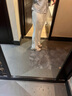 婭麗達垂感休閑西裝褲女2025夏新款褲子顯瘦直筒褲高腰窄版闊腿褲 云朵白（K0） 27 曬單實拍圖