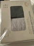 nest designs竹輕盈女士竹棉彈力內(nèi)褲2件裝春秋款三角貼身內(nèi)褲 炭筆灰+暮云灰 2條裝 媽媽款三角褲 L 曬單實拍圖