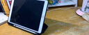 HotFire 適用蘋(píng)果iPad Air3保護套2019年款平板電腦硅膠軟殼帶筆槽三折支架防摔輕薄皮套-黑色-10.5英寸 曬單實(shí)拍圖