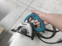 牧田（MAKITA）云石機(jī)石材大理石切割機(jī)開(kāi)槽機(jī)多功能大功率木工手提電鋸 M0400B-110mm1200W-標(biāo)配 曬單實(shí)拍圖