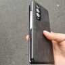 三星GalaxyZFold6手機殼Fold3手機套Fold4皮套fold2全包邊防摔套 免翻蓋接聽-全包【古董白】納帕紋-送膜 三星Galaxy Z Fold2 曬單實拍圖