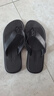 阿卡啦人字拖男涼拖鞋男士夾腳沙灘休閑夏季潮流防滑耐磨個(gè)性時(shí)尚室外穿 881黑色 41 曬單實(shí)拍圖