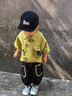 G.DUCKKIDS小黃鴨童裝兒童套裝男童夏裝新中式1-2歲寶寶衣服夏天中國風(fēng)短袖 綠色 90 建議1~2歲【 80-90cm】cm 曬單實(shí)拍圖