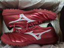 美津濃（MIZUNO）小李子美津濃莫雷拉MORELIA NEO高端日產(chǎn)TF碎釘袋鼠皮足球鞋成人 【紅寶石色*觸地即彈】Q1GB254060 40 (255JP) 曬單實拍圖