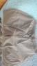 全棉時(shí)代（PurCotton）25夏新品男女士雙層紗布家居短褲透氣可外穿 米褐色 2XL (女款175/男款185） 曬單實(shí)拍圖