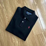 LAUREN BY RALPH LAUREN拉夫勞倫Ralph Lauren男士純棉短袖polo衫小馬標(biāo)休閑商務(wù)寬松T恤 黑色紅標(biāo) M 125-145斤 曬單實(shí)拍圖