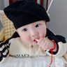 卡馳慕寧花椒木磨牙棒嬰兒6個月以上防吃手4月寶寶固齒器天然花椒玩具口 花椒木磨牙棒[收納盒+雙魚手繩］ 曬單實拍圖