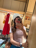lululemon丨Cotton Crochet 女士棉混紡鉤針編織漁夫帽 LW9FOCS 淺象牙白 S/M 曬單實(shí)拍圖