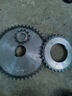 洛盈定制45#鋼4分08B5分10A6分12A有孔鏈輪成品10-30齒鏈條齒輪 非標鏈輪 曬單實(shí)拍圖