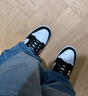 耐克（NIKE）Jordan耐克喬丹AJ1板鞋女子運動鞋秋季刺繡板鞋低幫緩震DC0774 101白色/黑/白色 42 曬單實拍圖