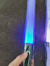熒光棒演唱會手持LED七彩變色星星愛心應(yīng)援棒酒吧氣氛道具閃光棒 30厘米7色棒送綁帶-黑手柄 曬單實拍圖