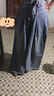 風(fēng)曉薇夏季甜酷套裝女學(xué)生韓系抽繩短袖T恤+高腰美式復(fù)古牛仔褲兩件套潮 黑色抽繩短袖+牛仔褲兩件套 S 160 曬單實(shí)拍圖