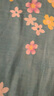kawasaki川崎羽毛球服女款速干T恤運(yùn)動(dòng)短裙繁花似錦套裝A2808 霜白 L  曬單實(shí)拍圖