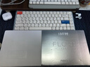 洛斐（Lofree）小順機械鍵盤銀色幽靈雙模84鍵矮軸輕薄Gasket結構適合多場景辦公 曬單實拍圖