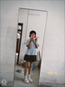 若盼學(xué)院風(fēng)甜美襯衫女短袖2025夏季新款甜美寬松休閑感襯衣百褶裙套裝 藍(lán)色短袖襯衫+黑色交叉小領(lǐng) M 95-110斤 曬單實(shí)拍圖