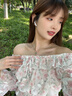 QUAMERAS&LA四葉草項鏈純銀女士輕奢小眾高級感2025新款生日禮物送女友 孔雀石項鏈【999銀鑲鉆石】 曬單實(shí)拍圖