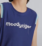 moodytiger男童背心高彈透氣夏季兒童無(wú)袖T恤中大童字母上裝戶外籃球運(yùn)動(dòng)衣 曬單實(shí)拍圖
