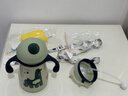 宜樂舒德國兒童保溫杯嬰幼兒1-3歲外出防嗆防漏鴨嘴學(xué)飲奶瓶寶寶喝水杯 青芥綠(吸管杯) 260ml 曬單實拍圖