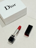 迪奧DIOR【鄧為推薦】烈艷藍金唇膏口紅絲絨999七夕情人節(jié)生日禮物女 曬單實拍圖