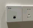 愛快（iKuai）千兆路由器 無線ap面板 AX3000 全屋wifi6 ac+ap 網(wǎng)絡(luò)信號(hào)放大器 86型/插座/入墻式 poe供電 N11金 曬單實(shí)拍圖
