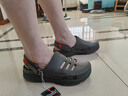 斯凱奇（Skechers）男士時尚透氣外穿拖鞋春夏涼鞋洞洞鞋沙灘鞋25年3108 243108-OLV 橄欖綠 42 曬單實拍圖