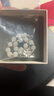 憶瑾桃花玉銀手鏈輕奢小眾精致女生款珠子手串石手飾情人節禮物送女友 【精美禮盒】可調節桃夭手鏈 曬單實(shí)拍圖