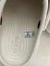 卡駱馳（crocs）厚底云朵洞洞鞋戶外休閑時(shí)尚一腳蹬沙灘鞋拖鞋 206750 206750-2Y2 34 -35 曬單實(shí)拍圖