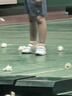 李寧（LI-NING）李寧童鞋兒童運(yùn)動鞋男女大童全能王Ⅴ專業(yè)羽毛球鞋AYTT010-1 35.5 曬單實(shí)拍圖